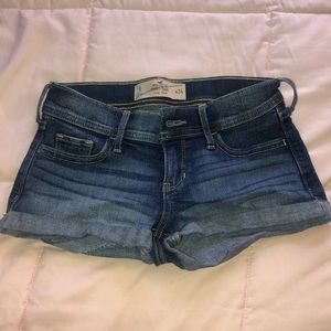Hollister Denim Short Shorts